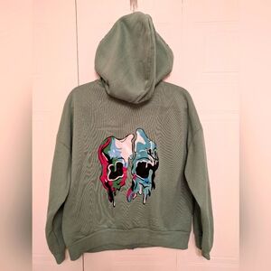 Zippered hoodie